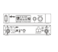 Mipro ACT-515 wireless receiver rear panel
